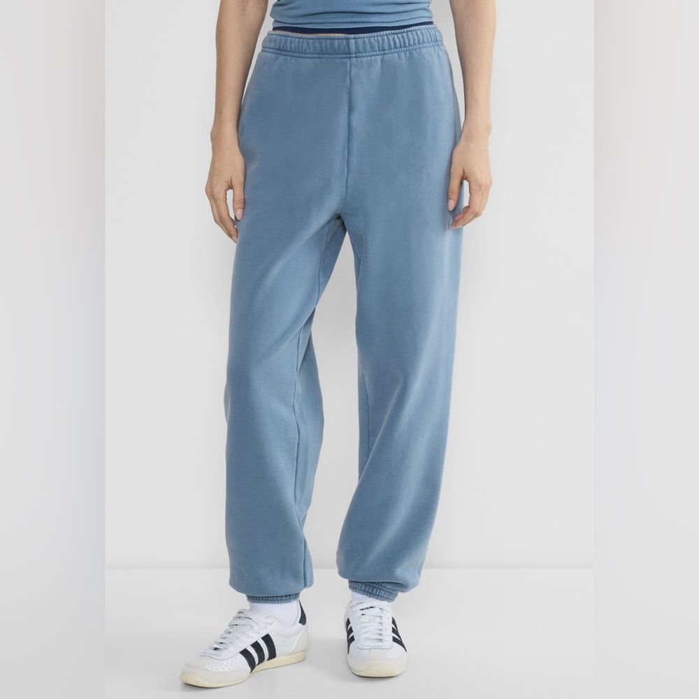 Aritzia Cozy Sweatfleece Mega Jogger (No-Stress Light Blue)